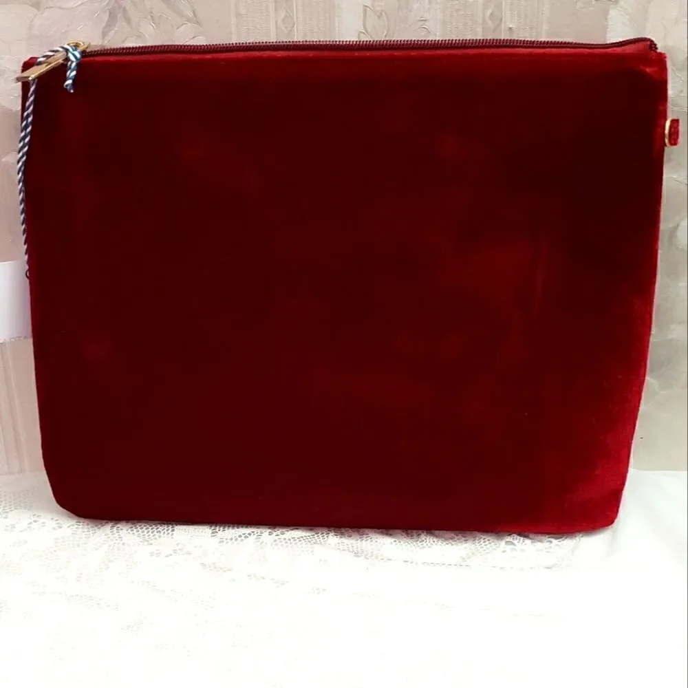 Tartan+Twine Large Flat Pouch NWT